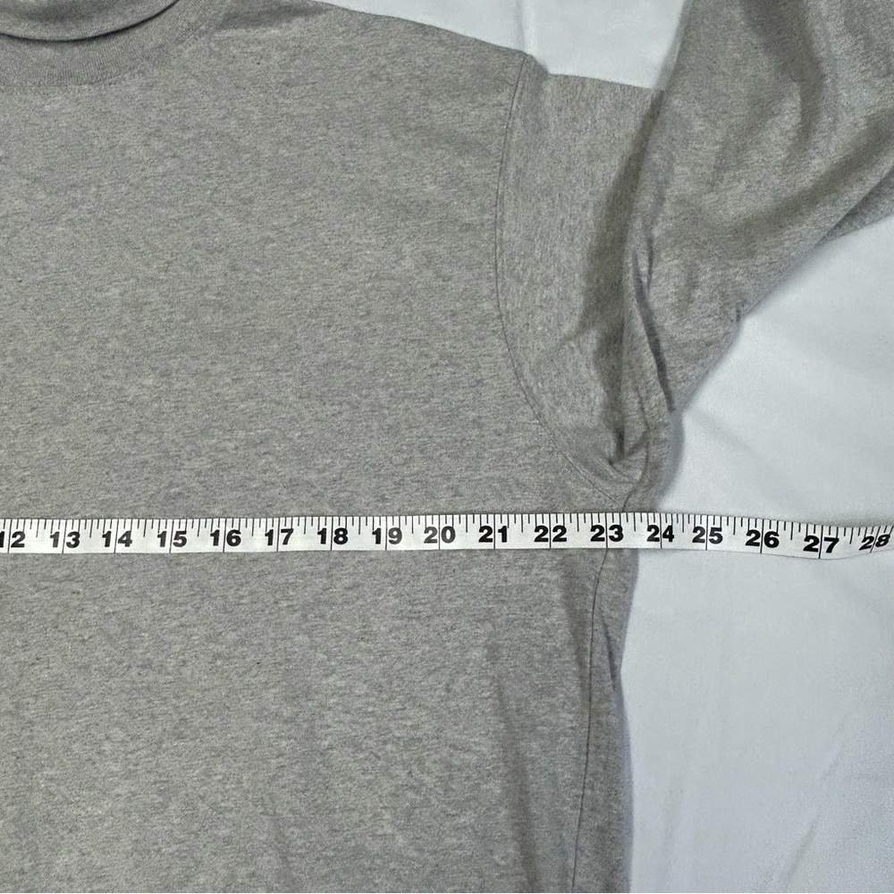 Carhartt Mens Long Sleeve Turtleneck Shirt Cotton Gray XL - Picture 6 of 9
